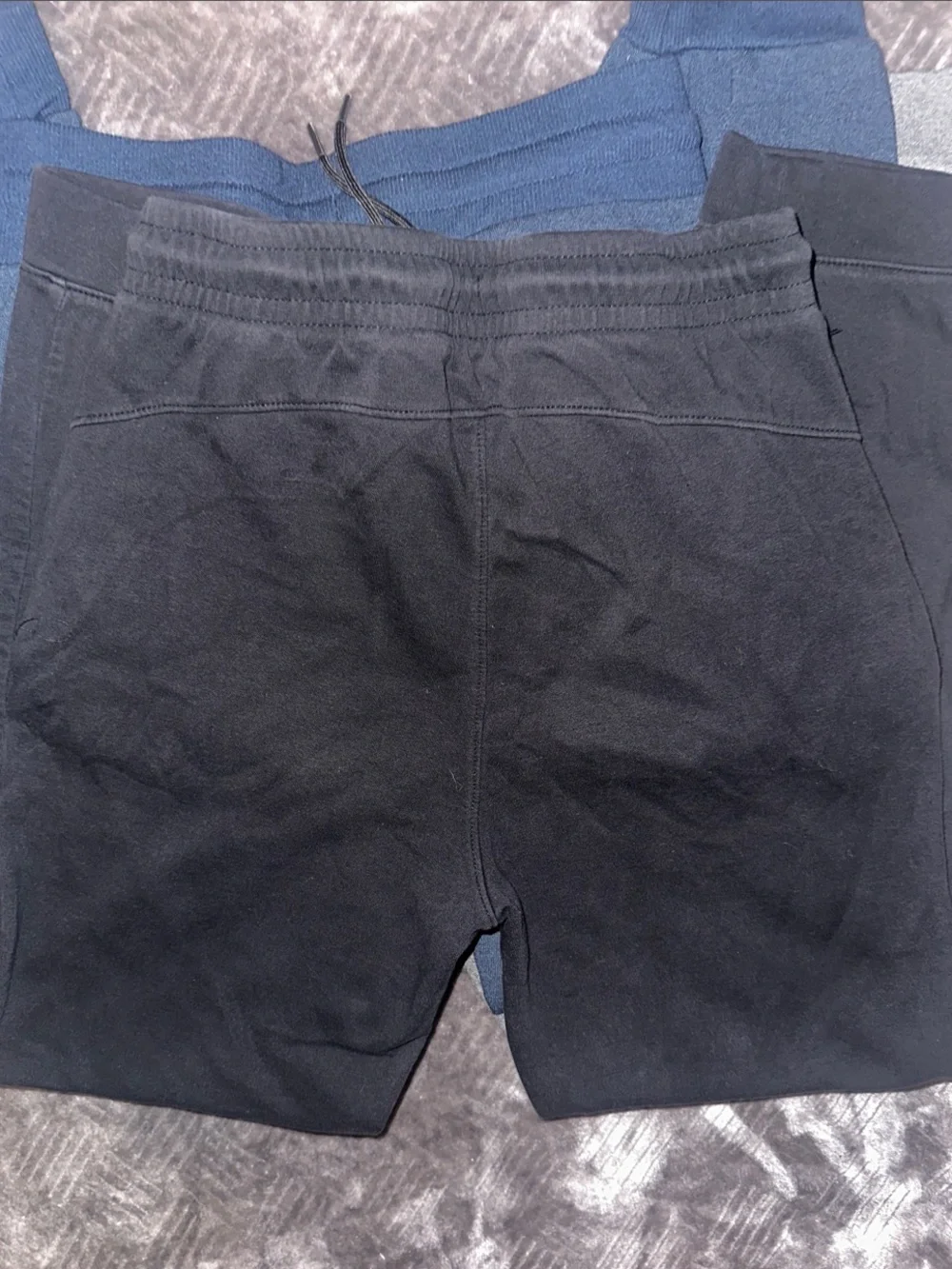 Lot of Three Jogger Pants - Black, Blue & Gray